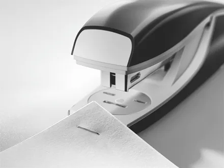 LEITZ NEXXT SERIES SMALL STAPLER BLACK BOX